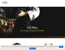 Tablet Screenshot of calblay.com